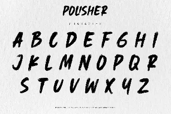 Polisher font