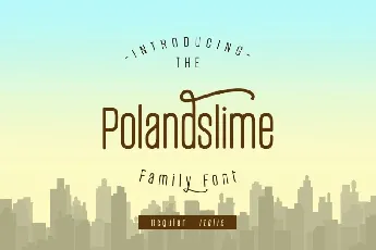 Polandslime font