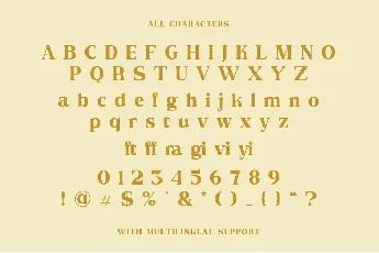 Hedgier font