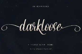 Darkloose font