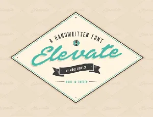 Elevate Free font