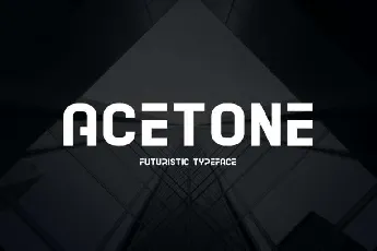 Acetone font