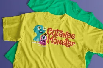 Cutenes Monster font