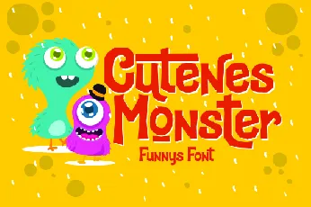 Cutenes Monster font