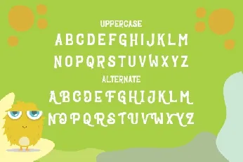 Cutenes Monster font