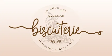 Biscuiterie font