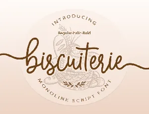 Biscuiterie font