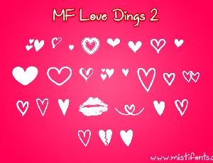 MF Love Dings 2 font