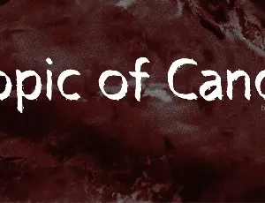 Tropic of Cancer font