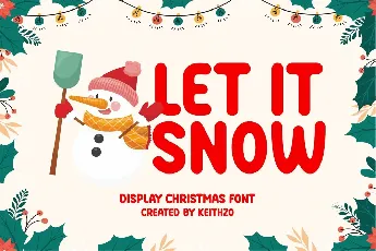 Christmas Brights font