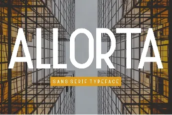 Allorta Demo font