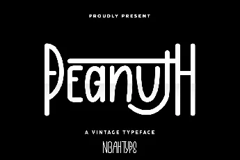 Peanuth Demo font