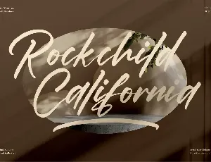 Rockchild California font