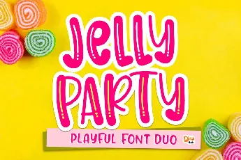 Jelly Party font