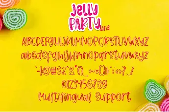 Jelly Party font