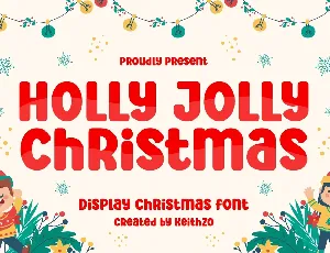 Holly Jolly Christmas font