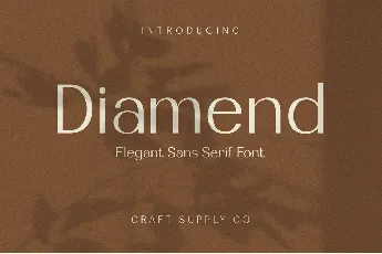 Diamend font