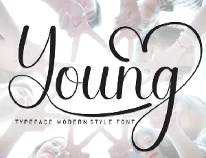 Young Script font