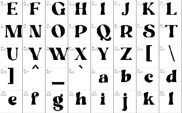 Hangier font