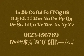 Hangier font