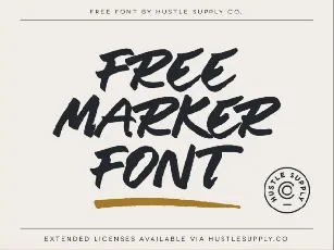 Saturday Brush font