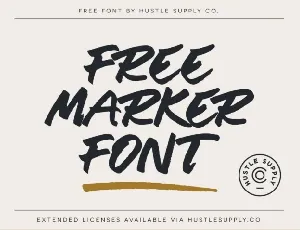 Saturday Brush font