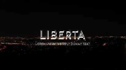 Liberta font