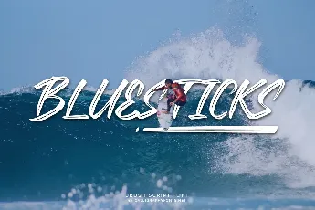 Bluesticks Demo font