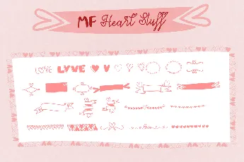 MF Heart Stuff font