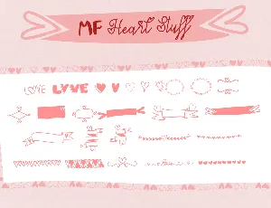 MF Heart Stuff font