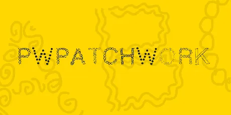 PWPatchwork font