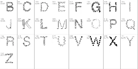 PWPatchwork font