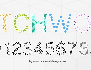 PWPatchwork font