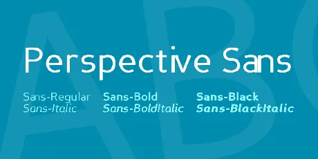 Perspective Sans font