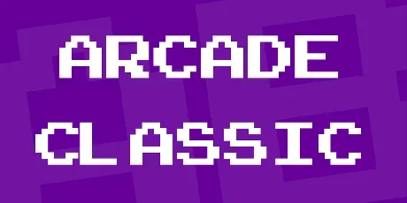 Arcade Classic font