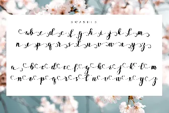 Delysha Script font