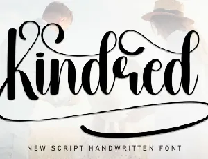 Kindred Script font