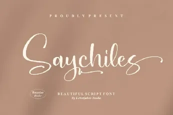 Saychiles font