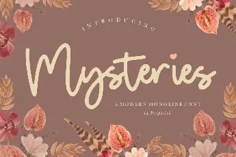 Mysteries font