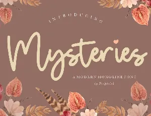 Mysteries font