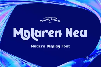 Molaren Neu font