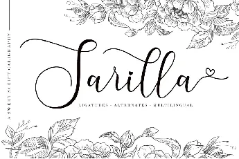 Sarilla font