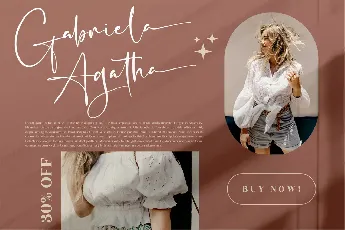 Senorita Signature font