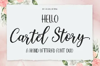 Hello Cartel Story font