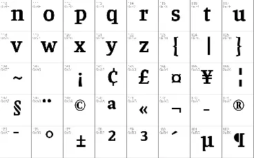 Manuale font