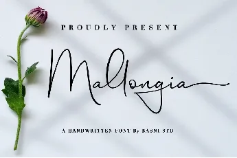 Mallongia font