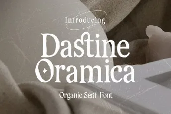 Dastine Oramica font