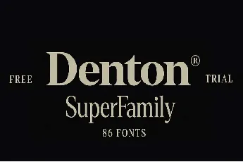 Denton Family font