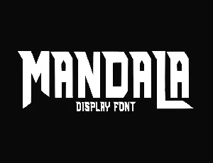 Mandala font