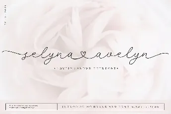 selyna avelyn font